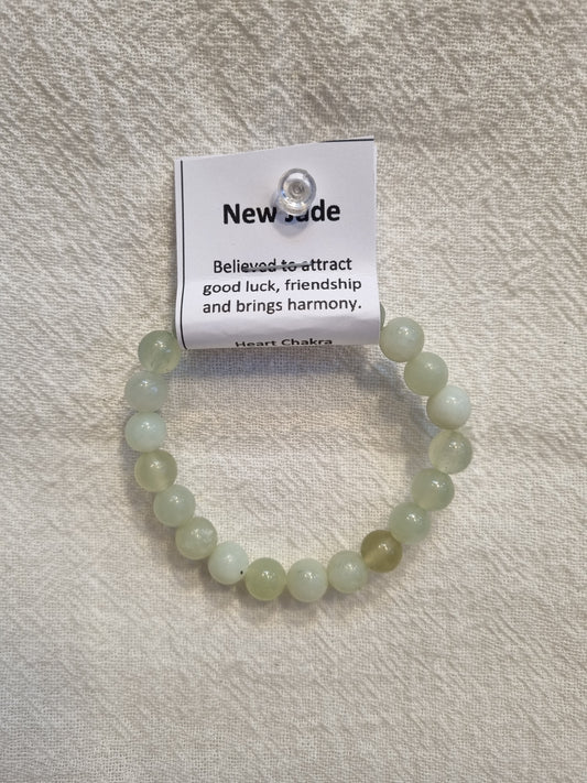 New Jade Bead Bracelet