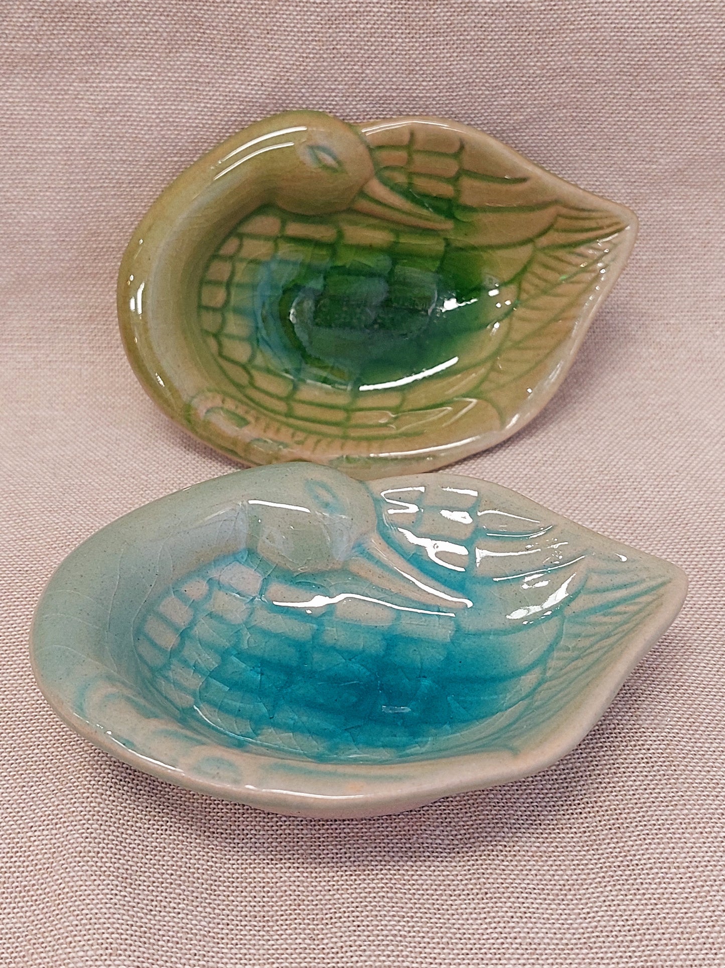 Ceramic Swan Dish