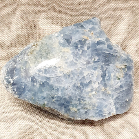 Blue Calcite 1 Face Polished