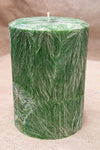 Sweet Lemongrass Round Pillar Candle Medium