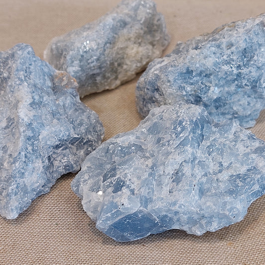 Blue Calcite Natural