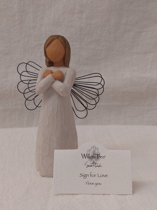 Willow Tree Angel Sign For Love